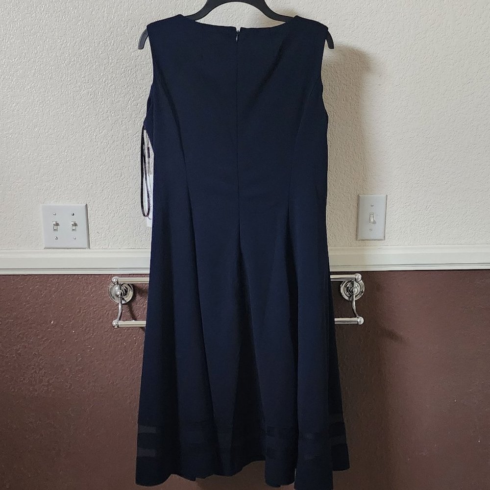 Calvin Klein Navy Dress (NWT) - Size 14